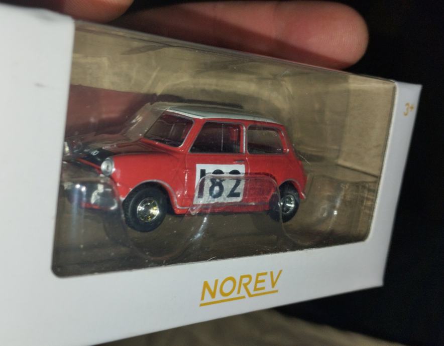 Diecast model Mini Cooper S 1964 1/64  Norev