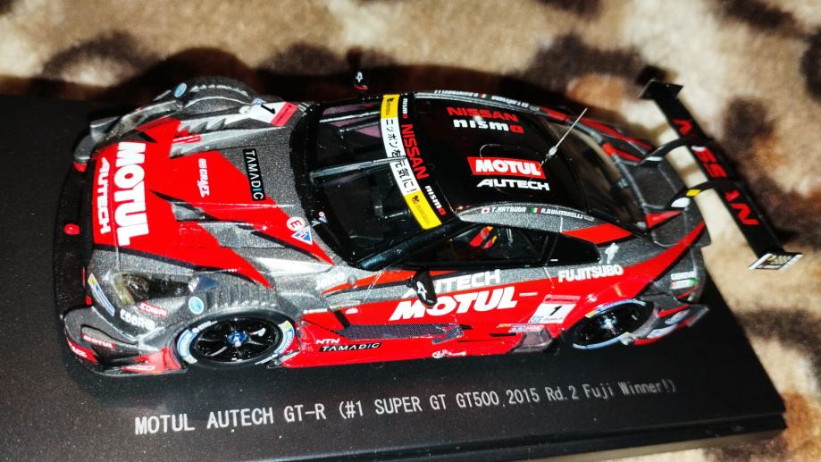 Diecast model Nissan GT-R Nismo Winner Super GT Fuji 2015 1/43 EBBRO