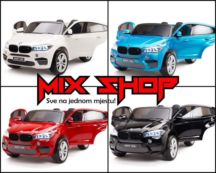 BMW X6M DJEČJI AUTIĆ NA AKUMULATOR/BATERIJE za DJECU AUTO/VOZILO/AUTIĆ