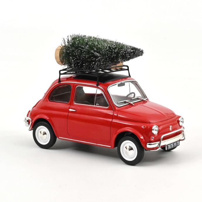 Fiat 500L 1968 Božićni model 1/18 NOREV