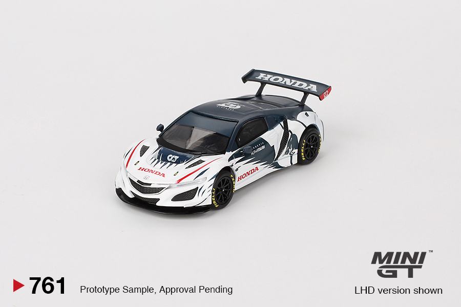 HONDA NSX GT3 EVO ALPHATAURI YUKI TSUNODA RED BULL 1/64 MINI GT