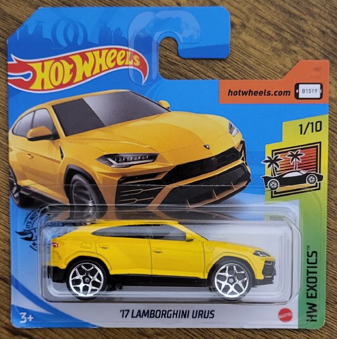 Hot wheels 17 LAMBORGHINI URUS