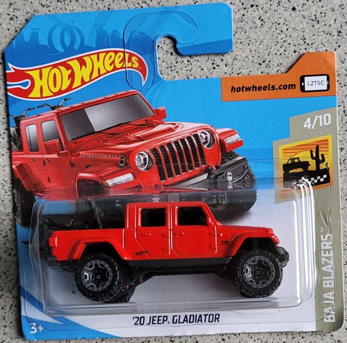 Hot wheels 20 JEEP GLADIATOR