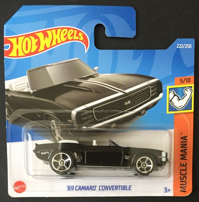 Hot Wheels ʼ69 Camaro Convertible.....