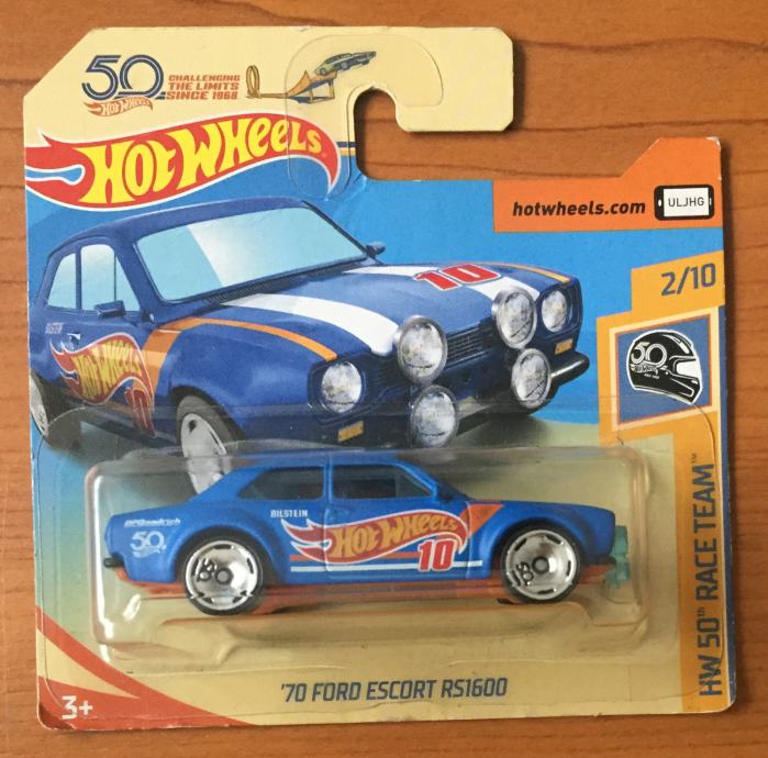 Hot Wheels 70 Ford Escort RS 1600