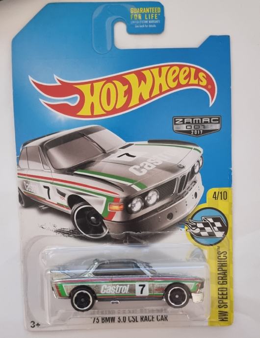 Hot Wheels 73 BMW 3.0 CSL RACE CAR