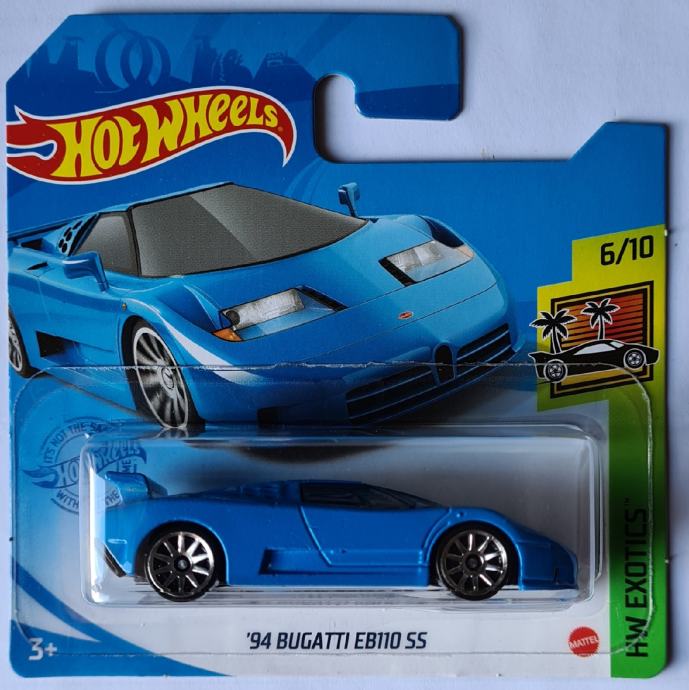 Hot wheels 94 BUGATTI EB110 SS