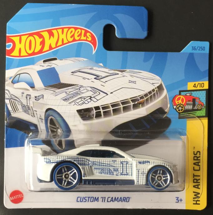 Hot Wheels Custom ʼ11 Camaro (bijeli)....