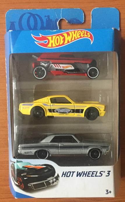 Hot Wheels dječiji autići komplet od 3 komada 18.