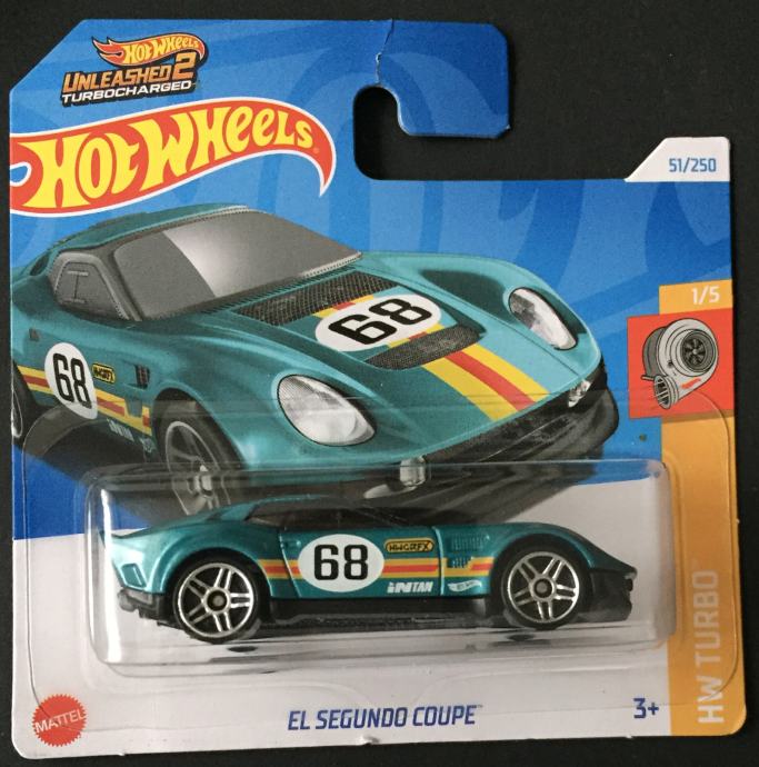 Hot Wheels El Segundo Coupe (plavi)....