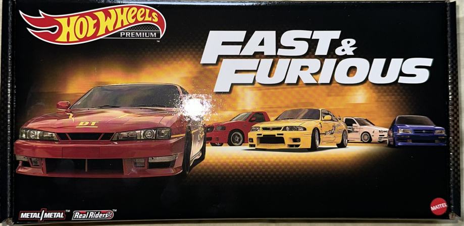 Hot wheels fast&furious set