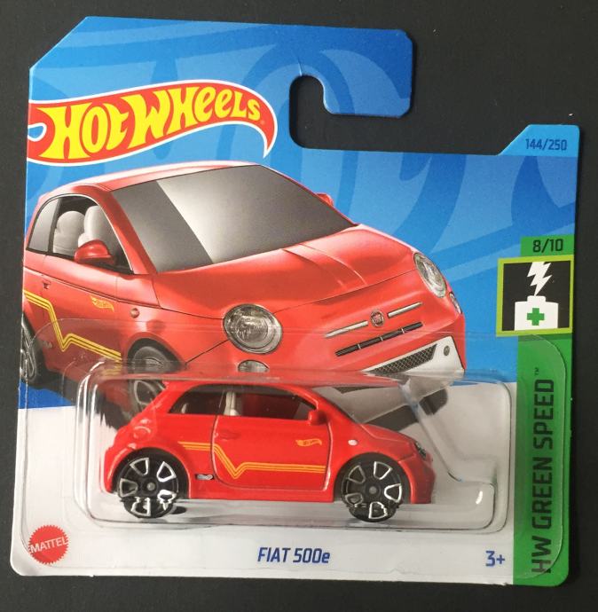 Hot Wheels Fiat 500e (crveni).....