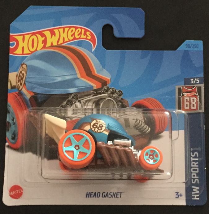 Hot Wheels Head Gasket (plavi).