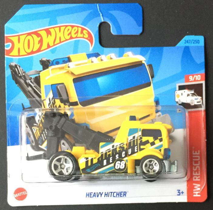 Hot Wheels Heavy Hitcher (žuti)...