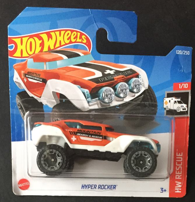 Hot Wheels Hyper Rocker (naranđasti)....