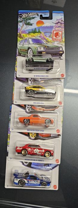 Hot wheels j import set