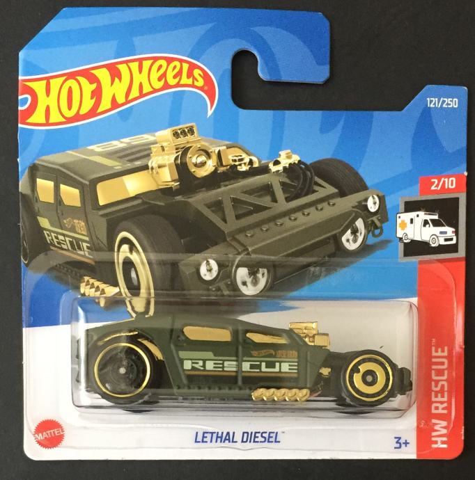 Hot Wheels Lethal Diesel Zeleni