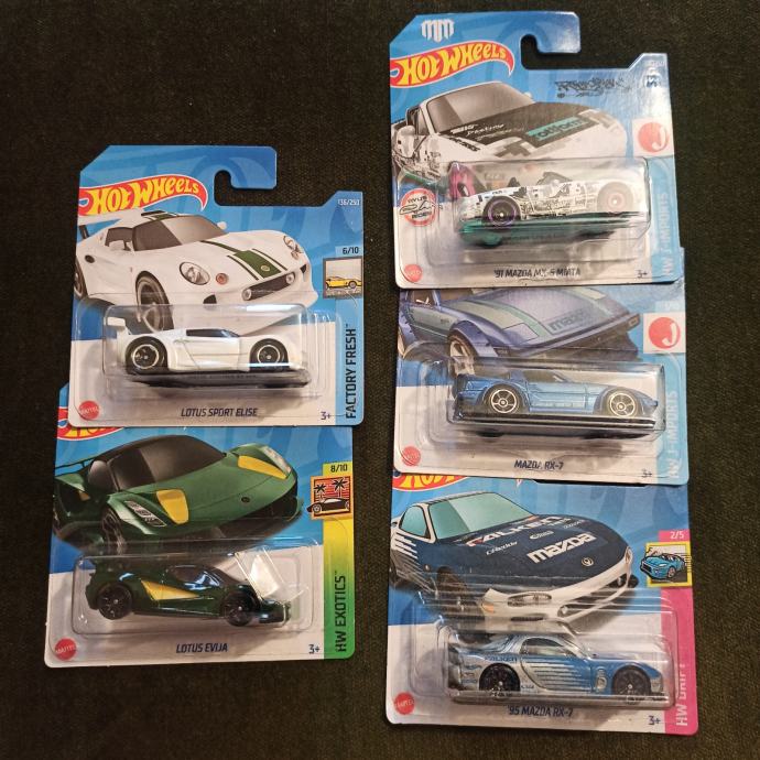 Hot Wheels, Matchbox audi, lamborghini, opel, mercedes, mazda, chevy,