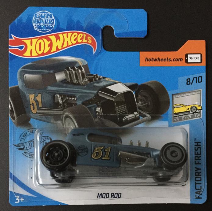 Hot Wheels Mod Rod Plavi