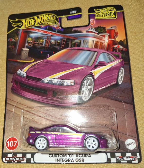 hot wheels premium acura integra