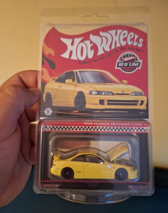 hot wheels premium red line RLC honda integra