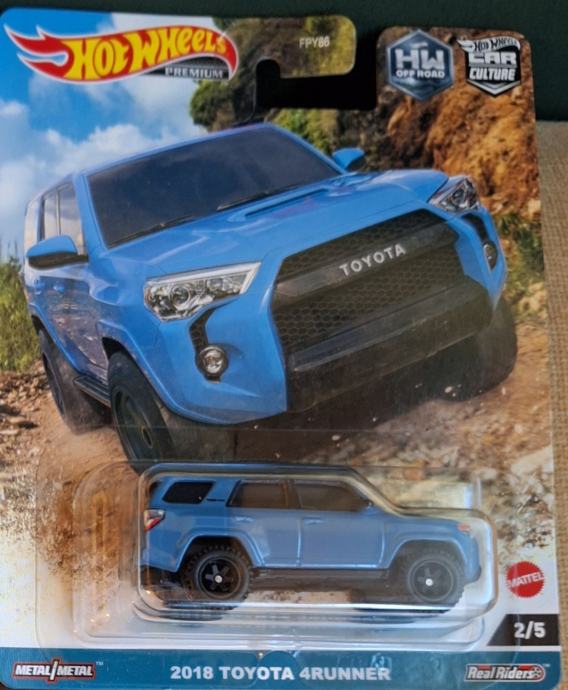 hot wheels premium toyota 4 runner