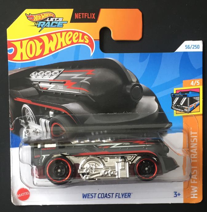 Hot Wheels West Coast Flyer (crni).....