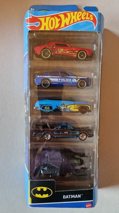 Hot Wheels BATMAN 5pack