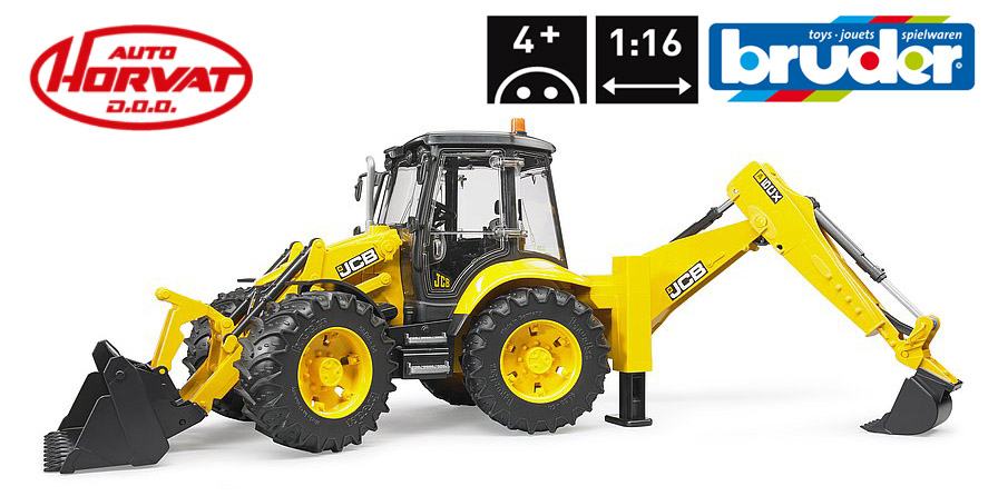 IGRAČKA BAGER JCB KOPAČ 5CX ECO - BRUDER GERMANY !