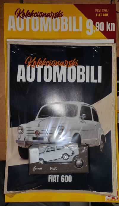 Kolekcionarski automobili  FIAT 600