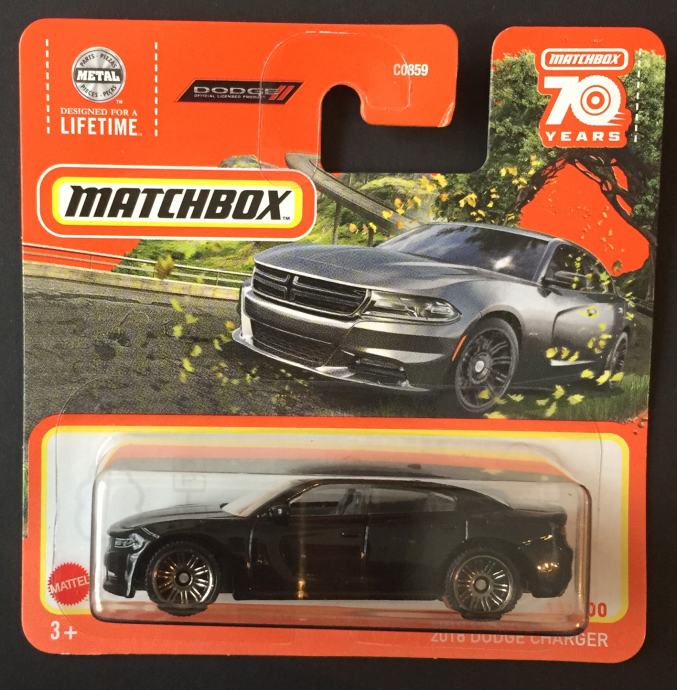 Matchbox 2018 Dodge Charger (crni).....