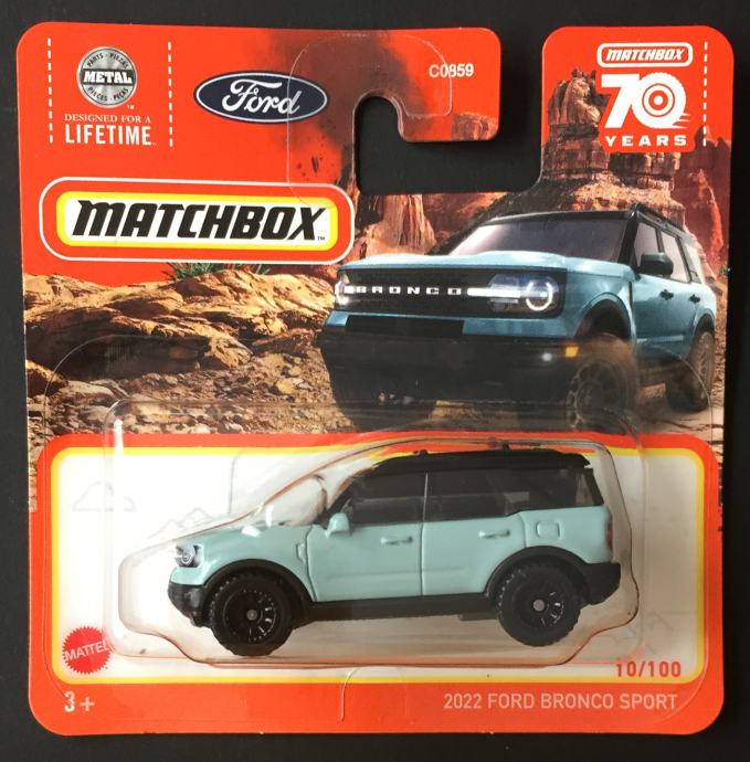 Matchbox 2022 Ford Bronco Sport.....