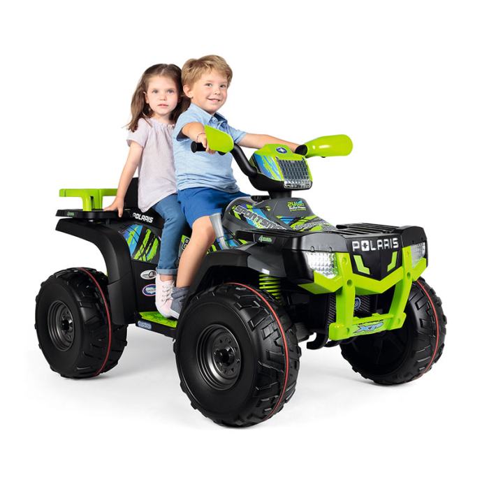 Peg Perego Polaris Sportsman 850 Lime quad na akumulator 24V