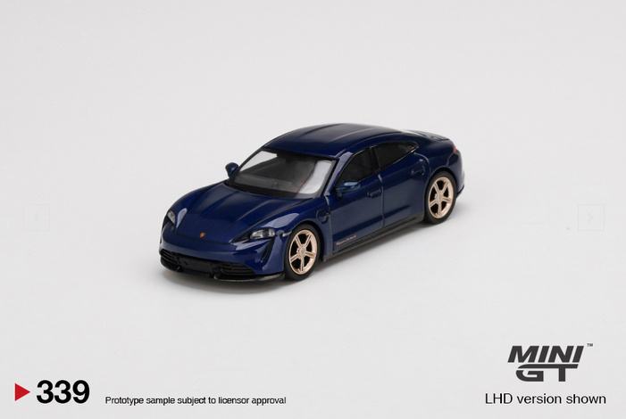 PORSCHE TAYCAN TURBO S  2023 1/64 MINI GT