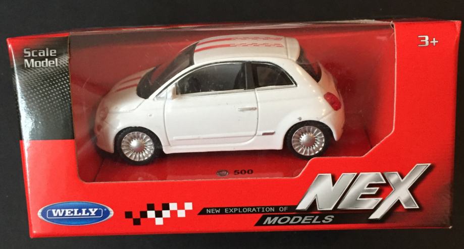 WELLY NEX 1:43 (44009) - 2007 Fiat 500.