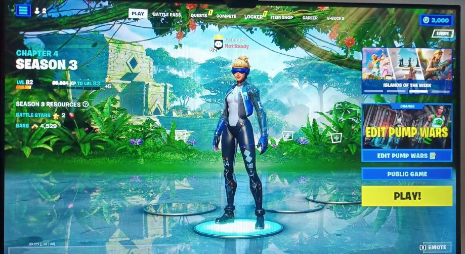 Fortnite acc Neo Versa +3000 v-bucksa i batle pass FULL ACESES!!!