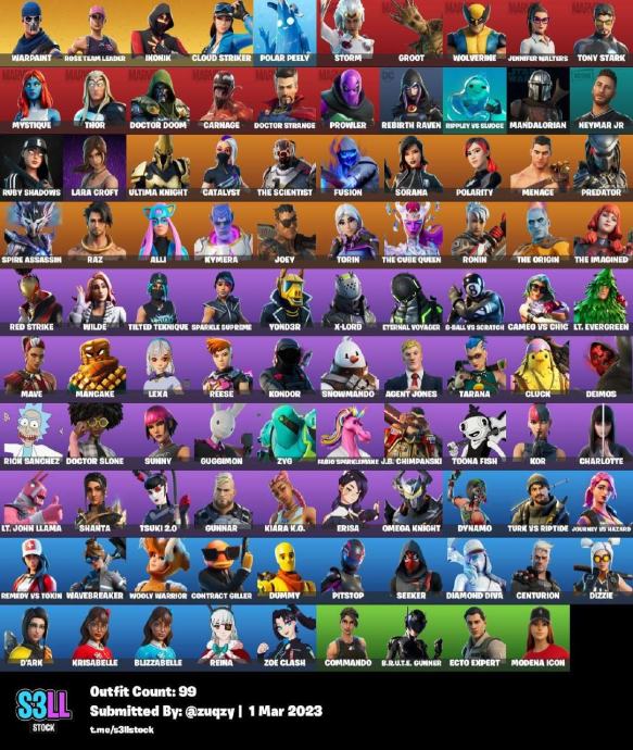 Fortnite account ikonik skin