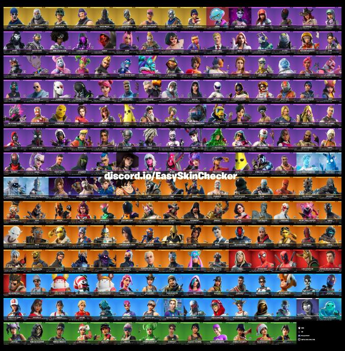 fortnite black knight 200+ skins