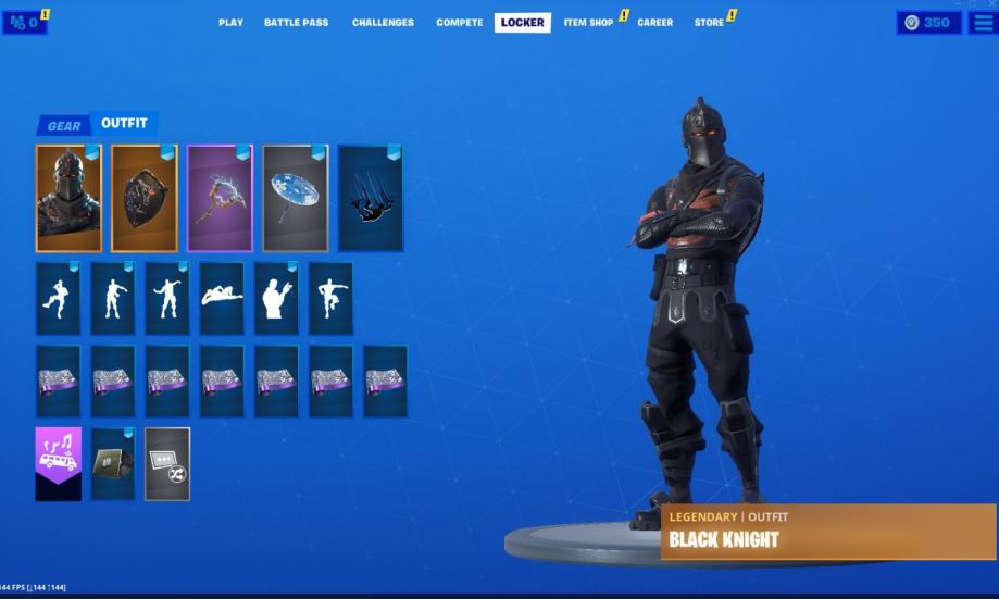 Fortnite Black Knight Account (UNVERIFIED) NFA