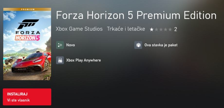 Forza Horizon 5! Premium edition Account Prodaja