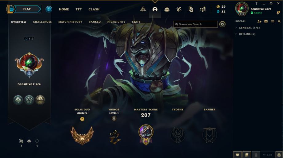 League of Legends account