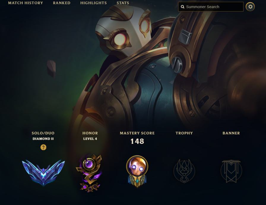 League of Legends Diamond account