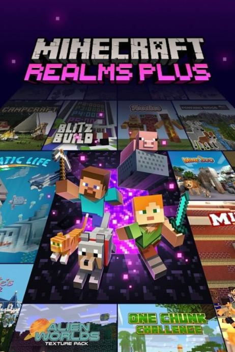 Minecraft Realms Plus 6-Month Subscription Xbox / PC