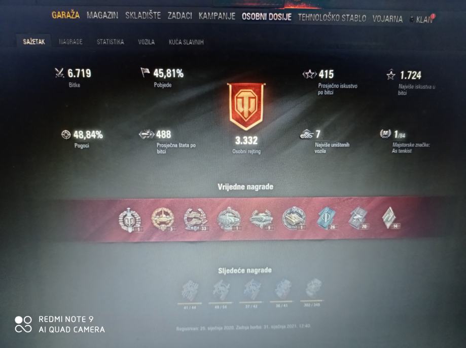 world of tanks reset account