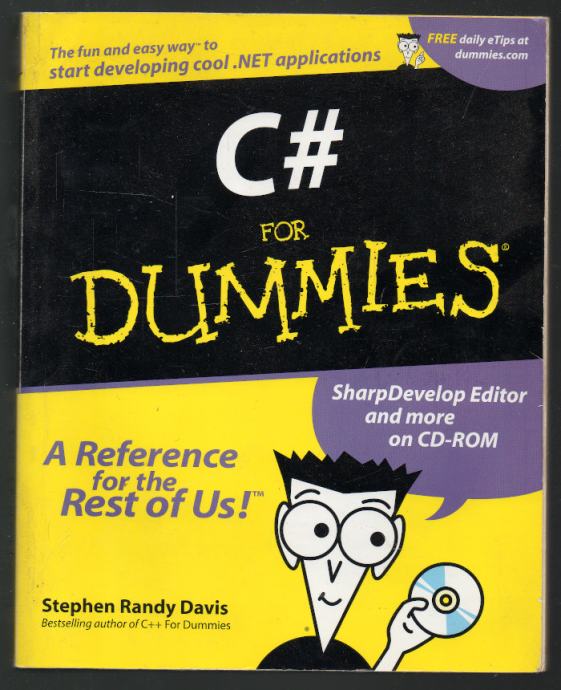 Davis, Stephne Randy - C# for dummies (CD u prilogu uz knjigu)