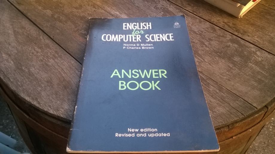 ENGLISH FOR COMPUTER SCIENCE BROWN MULLEN 1990-