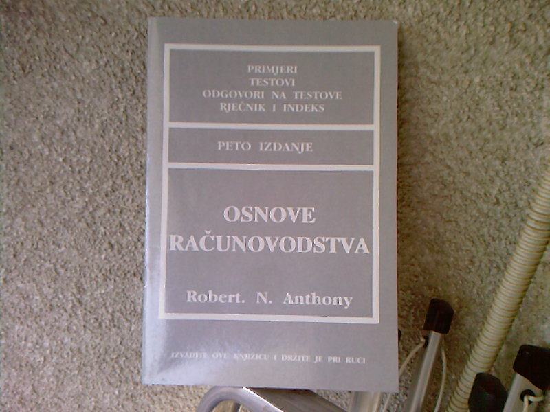 Osnove računovodstva / Robert. N. Anthony