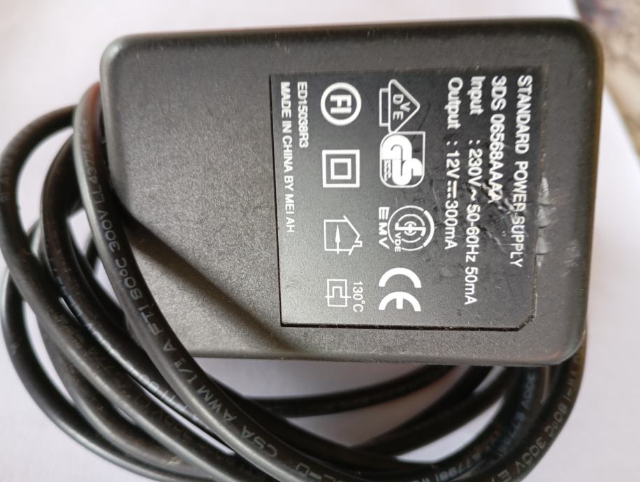 Adapter 12V 300mA - prodajem