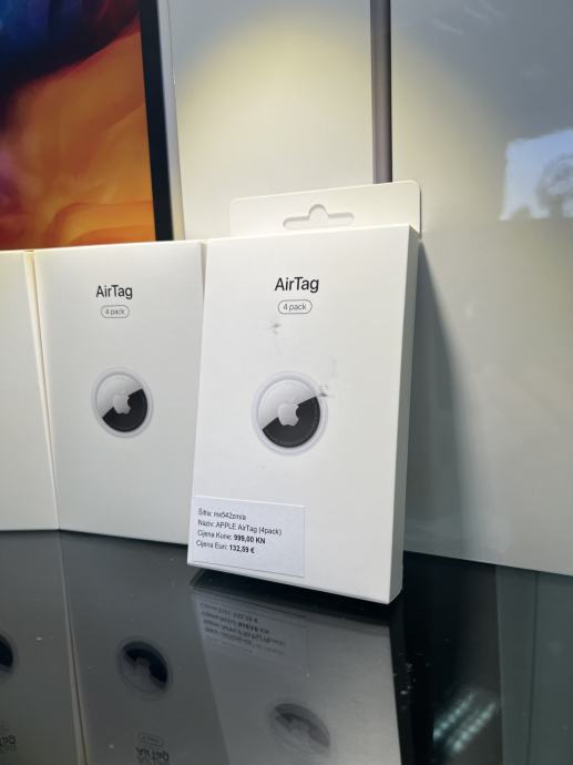 APPLE AirTag (4 Pack) mx542zm/a NOVO R1 račun PDV