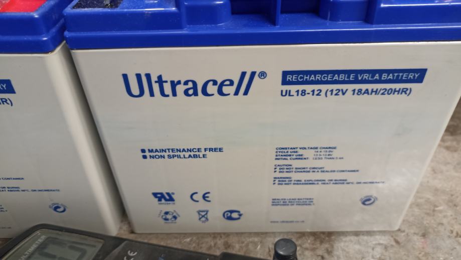 BATERIJA ULTRACELL 12V18Ah